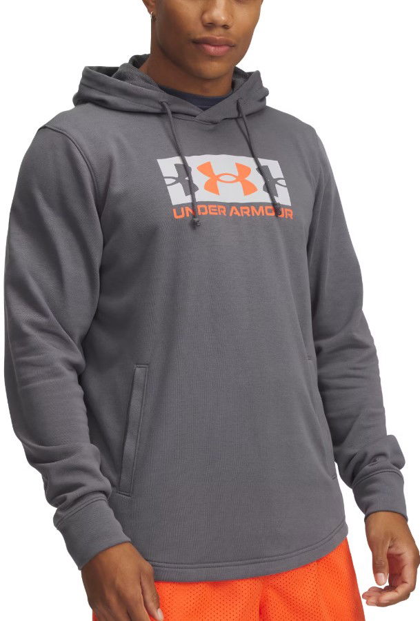 Sweatshirt Under Armour Under Armour Rival Terry Logo Hoodie Grå | 1390141-025