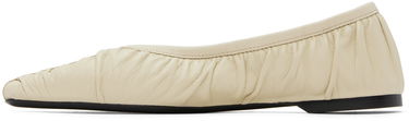 Sneakers og sko TOTEME The Gathered Ballerina Flats Beige | 243-WAS2747-LE0052, 2
