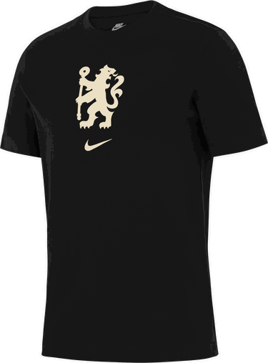 T-shirt Nike Chelsea FC Crest T-Shirt Sort | a33050-010, 3