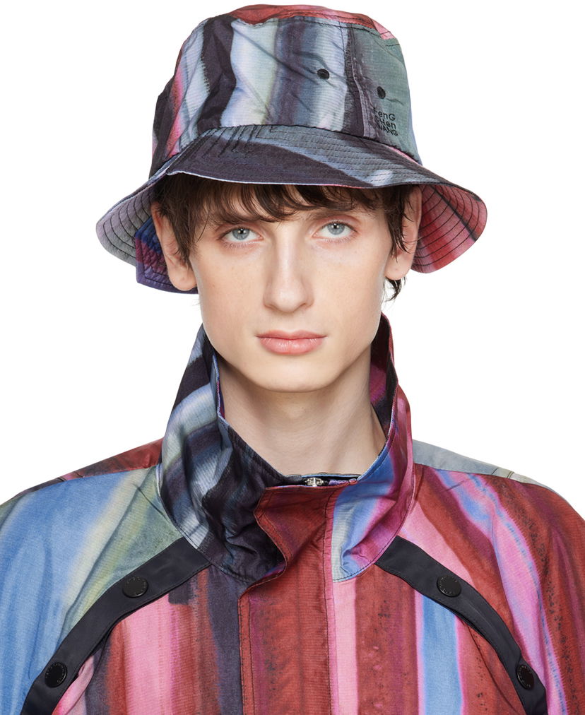 Hat Feng Chen Wang Feng Chen Wang Zip Pocket Bucket Hat Flerfarvet | FUS17AC21M