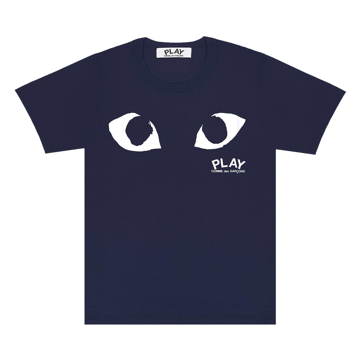 T-shirt Comme des Garçons PLAY Eyes Logo Short-Sleeve T-Shirt Mørkeblå | AZ T178 051 1, 1