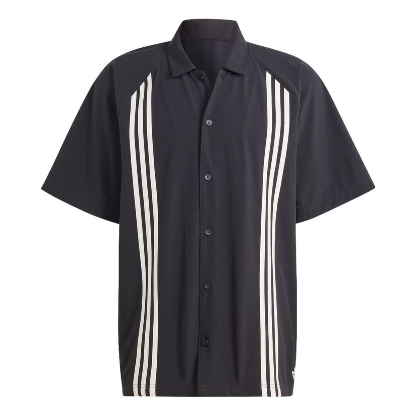 Skjorte adidas Originals Men's Button-Down Shirt Sort | HZ0720