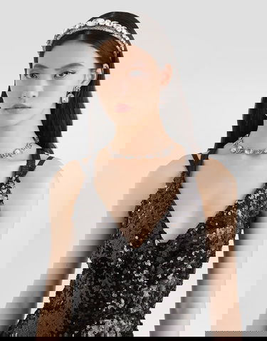 Kjole Dolce & Gabbana Sequined Dress Collection Sort | F6H7MTHLMZMN0000, 3