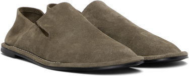 Tøj AMI AMI Paris Midi Slippers Grøn | USV059.AL0091, 3