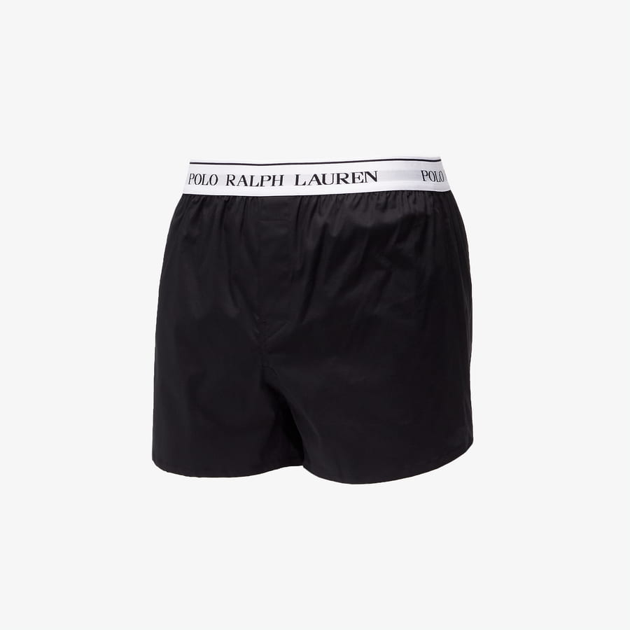 Boksere Polo by Ralph Lauren Stretch Cotton Slim Fit Boxers Sort | 3PK-BXR, 1