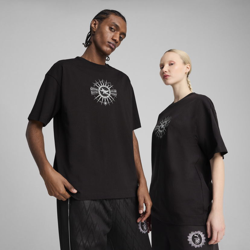 T-shirt Puma PUMA x HARRY POTTER Oversized Graphic Tee Sort | 630092_01