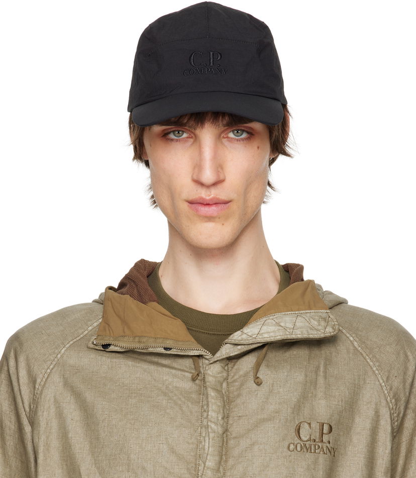 Kasket C.P. Company C.P. Company Paper Touch Logo Cap Sort | 18CMAC225A-110188A