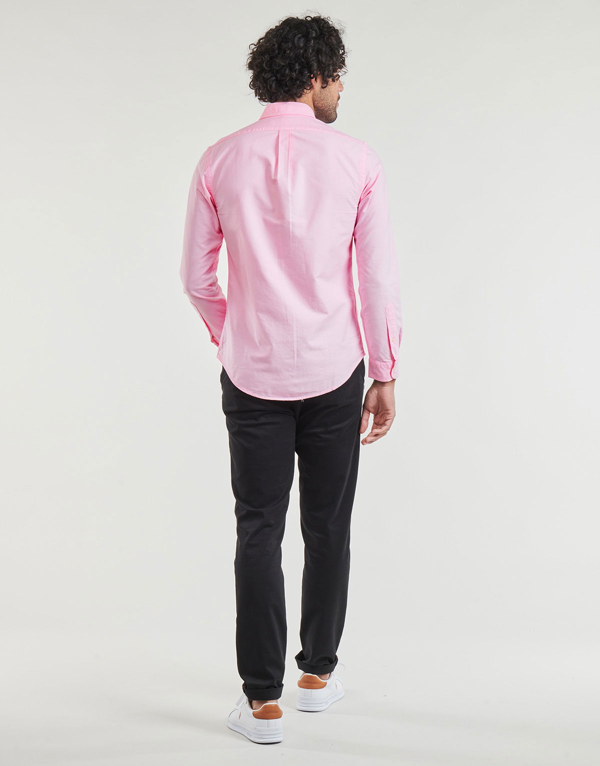Skjorte Polo by Ralph Lauren Long Sleeve Shirt Lyserød | 710804257027, 1