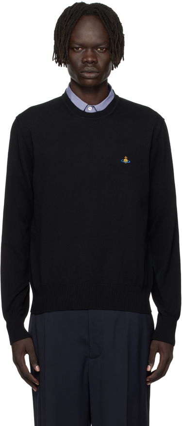 Sweater Vivienne Westwood Vivienne Westwood Alex Round Neck Sweater Sort | 27010012-Y001V-, 0