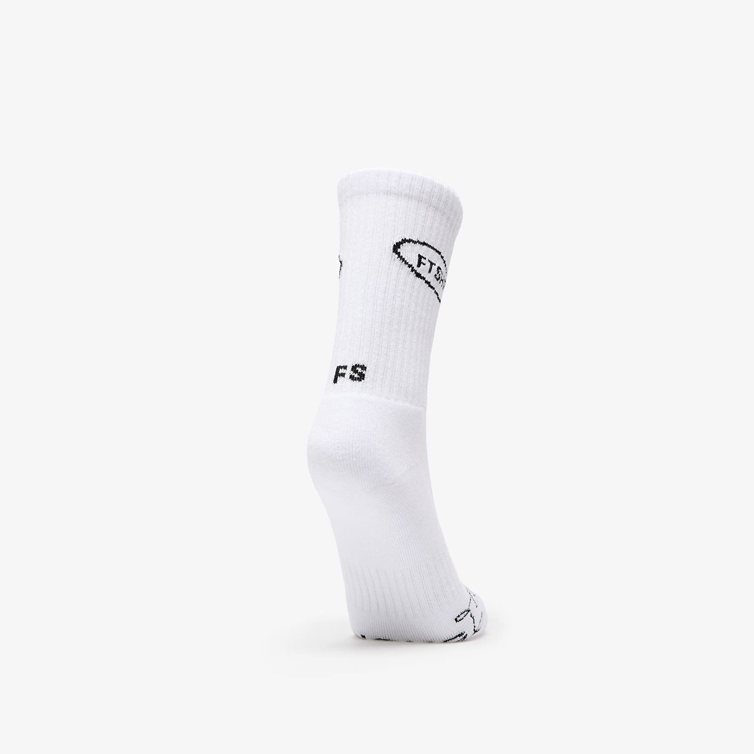 Sokker Footshop Basic Crew Socks 3-Pack Black/ White/ Grey Flerfarvet | FTSHP_360, 1