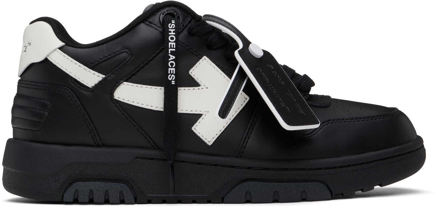 Sneakers og sko Off-White Out Of Office Sort | OMIA189C99LEA0191001, 0