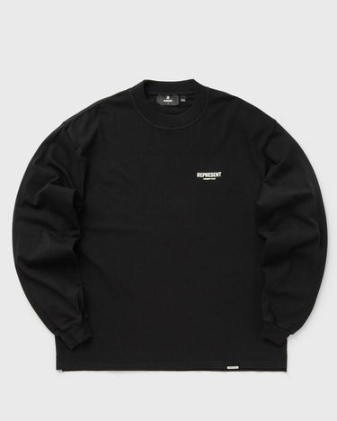 T-shirt Represent Clo REPRESENT OWNERS CLUB LS TEE Sort | OCM41119-001, 0