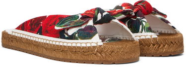 Tøj Dolce & Gabbana Dolce&Gabbana Espadrilles Flat Sandals Flerfarvet | CE0149 A6514, 3