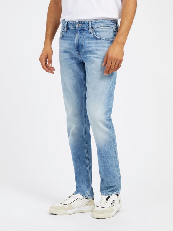 Jeans GUESS Mid Rise Slim Denim Pant Blå | M4RAS2D58M3, 0
