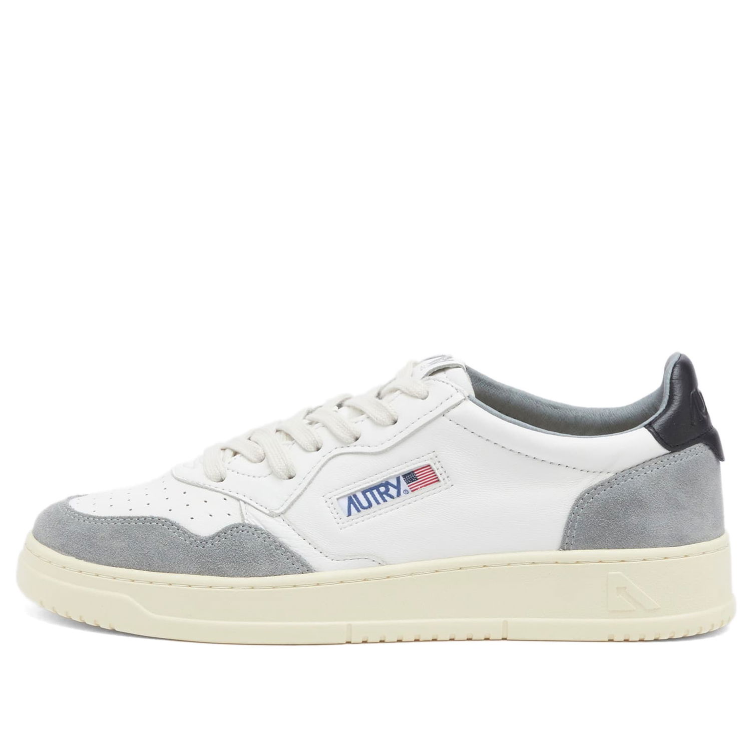 Sneakers og sko Autry Medalist Suede Leather Mix Hvid | AULMGS23, 0