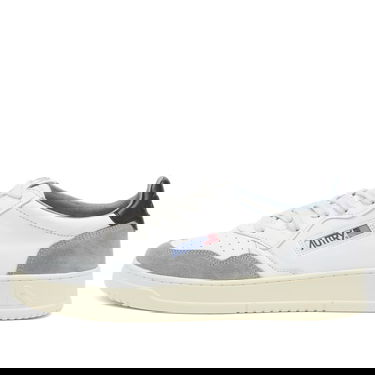 Sneakers og sko Autry Medalist Suede Leather Mix Hvid | AULMGS23, 0
