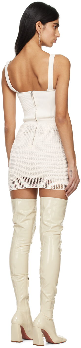 Kjole Dion Lee Cutout Detail Mini Dress Beige | A7769PS24, 2