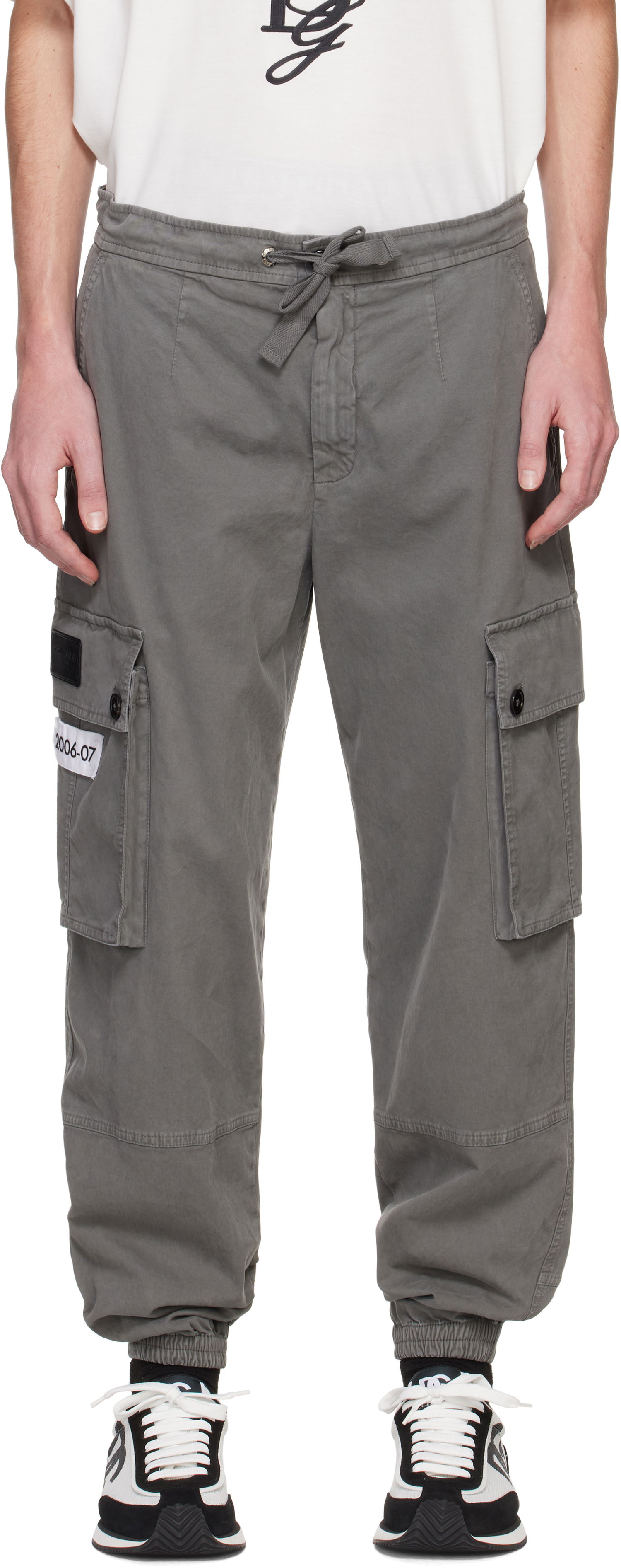 Cargo bukser Dolce & Gabbana Cargo Pants Grå | GVCYHTG8LH2, 0