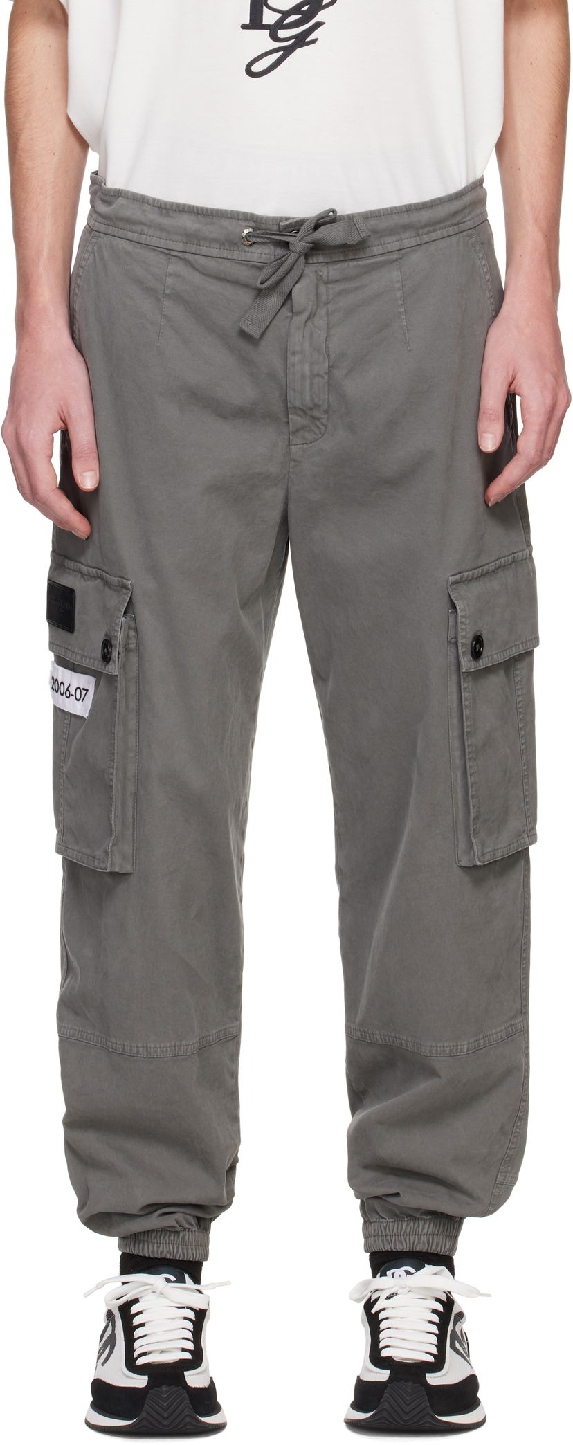Cargo bukser Dolce & Gabbana Cargo Pants Grå | GVCYHTG8LH2