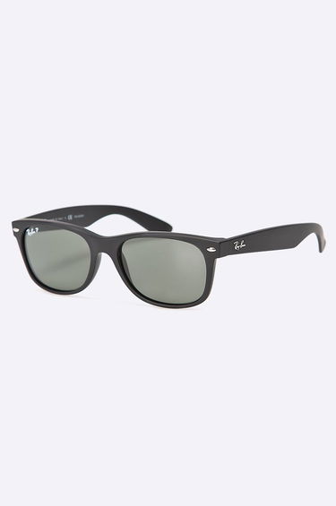 Solbriller Ray-Ban Ray-Ban New Wayfarer Sunglasses Sort | RB2132.622/58, 0