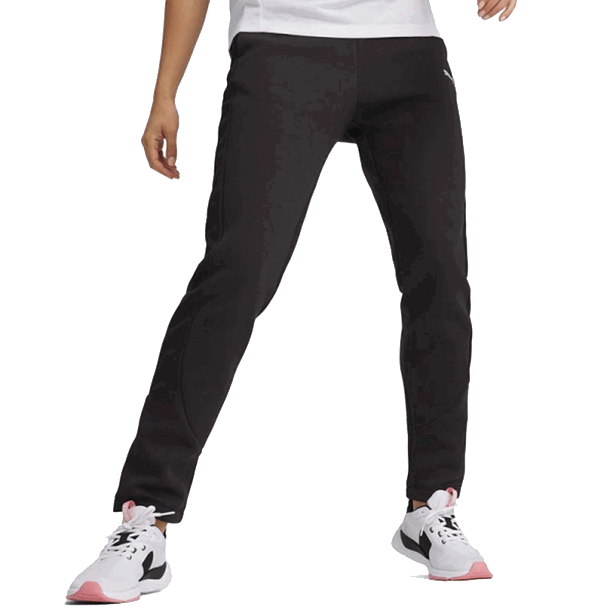 Bukser Puma EVOSTRIPE High-Waist Pants Sort | 677880-01, 0