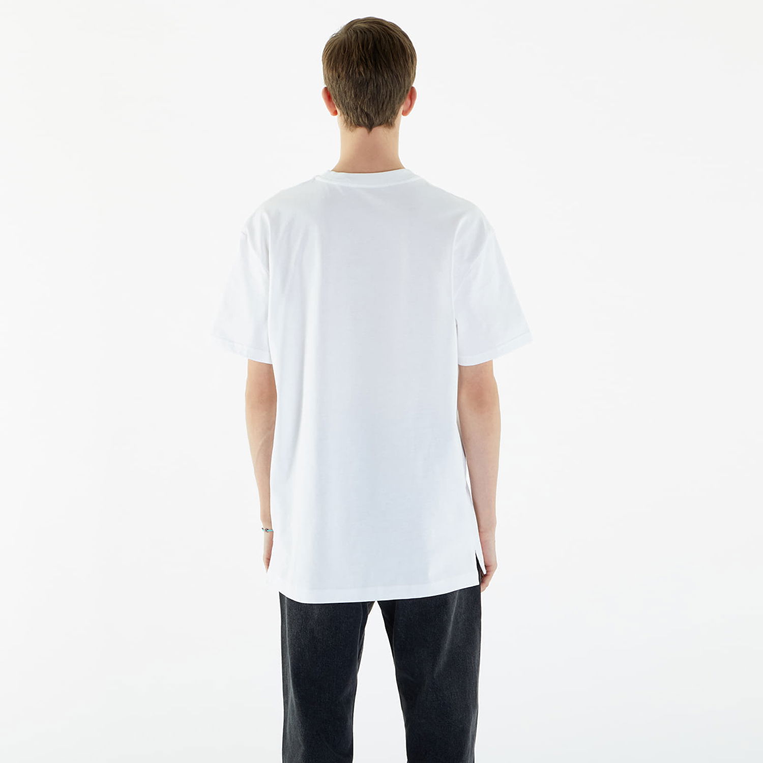 T-shirt CALVIN KLEIN Long Relaxed Cotton T-Shirt Hvid | J30J325338 YAF, 1