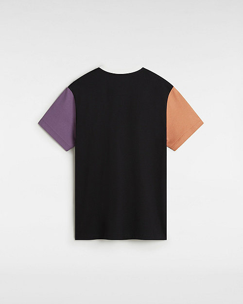 T-shirt Vans Colorblock Boyfriend Fit T-shirt Sort | VN000JDK1KP, 1