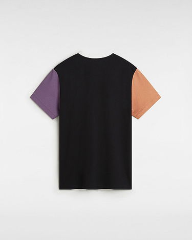 T-shirt Vans Colorblock Boyfriend Fit T-shirt Sort | VN000JDK1KP, 1