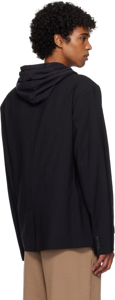 Sweatshirt Maison Margiela MM6 Maison Margiela Paneled Hoodie Sort | SH0GU0022 MTJ018, 2