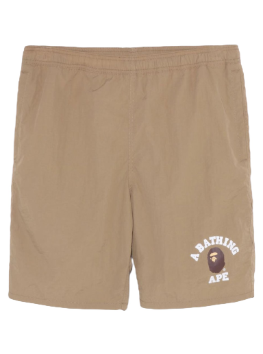 Shorts BAPE College Beach Online Exclusive Shorts Beige | 1I25-153-001
