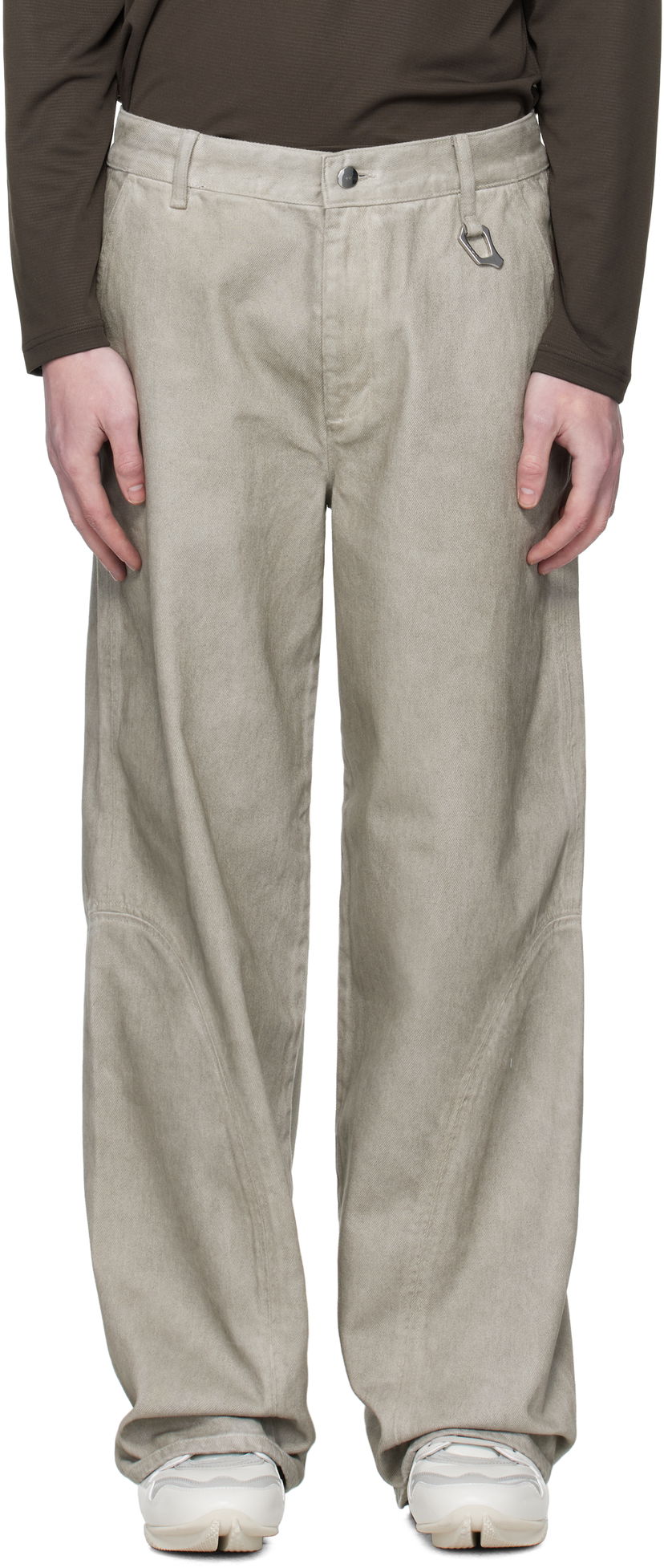 Jeans HELIOT EMIL HELIOT EMIL Basalt Loose Fit Jeans Beige | PREAW25_M_10_189_DGY05WSH_CO