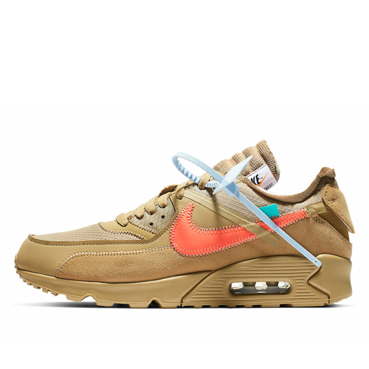 Sneakers og sko Nike Off-White x Air Max 90 "Desert Ore" Beige | AA7293-200, 1