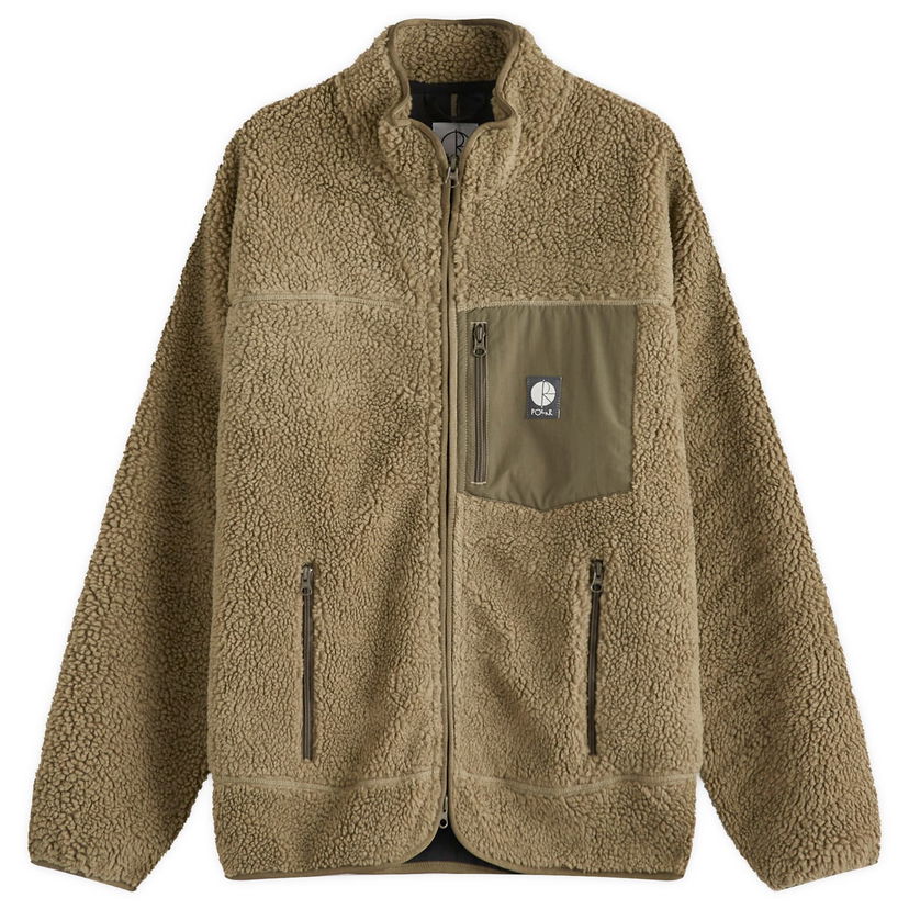 Jakke Polar Skate Co. Kiki Fleece Jacket Grøn | PSC-F24-47