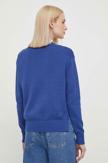 Sweater Polo by Ralph Lauren Lightweight Cotton Crewneck Sweater by Polo Ralph Lauren Blå | 211898583, 2