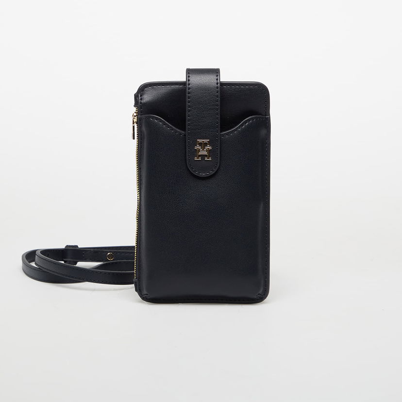 Tegnebog Tommy Hilfiger Tommy Hilfiger Icon Phone Wallet Sort | AW0AW17751 DW6
