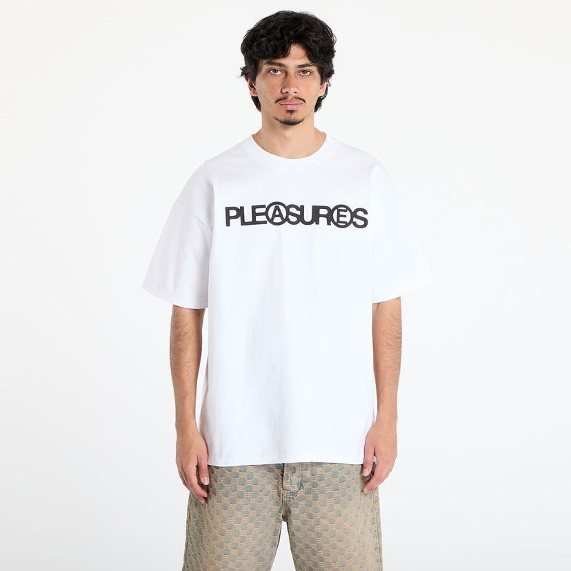 T-shirt Pleasures PLEASURES Fanzine Graphic T-Shirt Hvid | P25SU054 WHITE