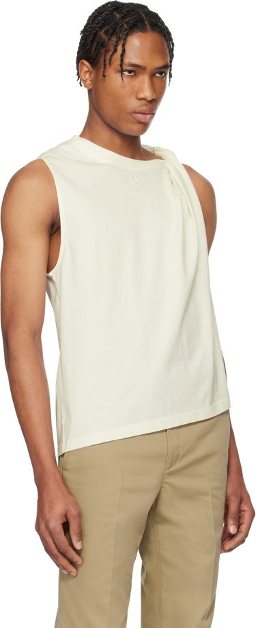 Tanktop Courrèges Courrèges Twist Tank Top Sort | 125JDE119JS0107, 4