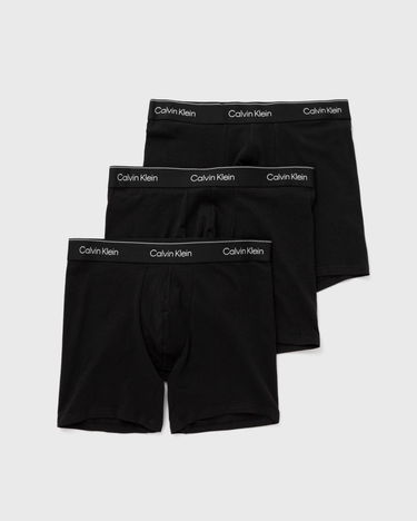 Boksere CALVIN KLEIN Underwear 3 Pack Boxers Sort | 000NB3964ATM6, 0