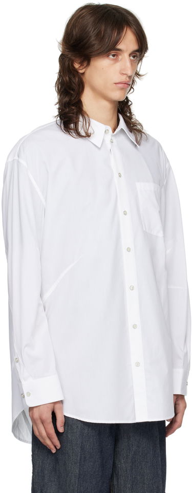 Skjorte Helmut Lang Helmut Lang Apex Oversized Shirt Hvid | O06HM599, 1