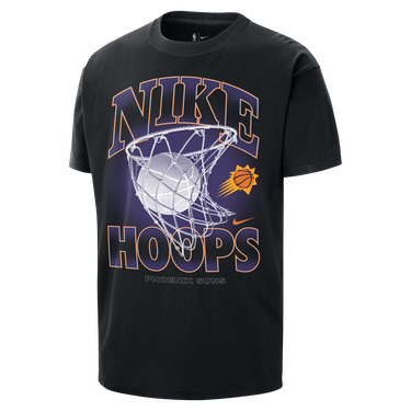 T-shirt Nike Nike NBA Max90 Phoenix Suns Courtside T-Shirt Sort | HQ1276-010, 0