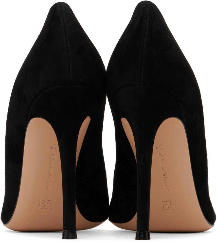 Sneakers og sko Gianvito Rossi Suede Pumps Sort | G28470-15RIC-CAM, 1