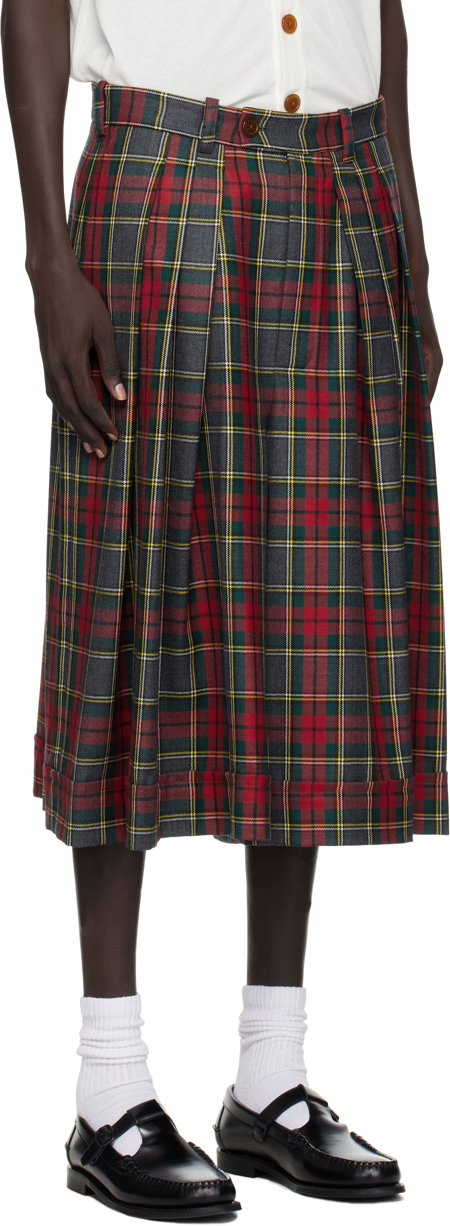 Shorts Vivienne Westwood Vivienne Westwood Tartan Culottes Shorts Flerfarvet | 3F01000C-W0176-, 1