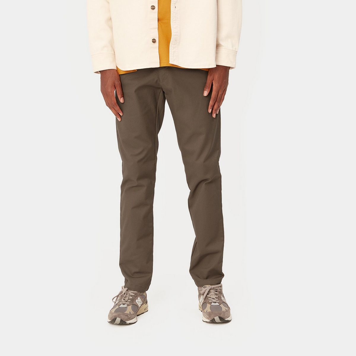 Bukser Carhartt WIP Sid Pant "Barista rinsed" Brun | I003367_1NI_02, 0