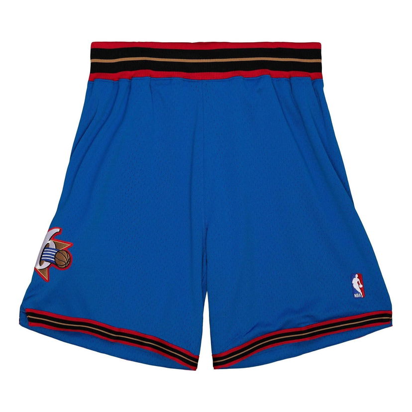 Shorts Mitchell & Ness Mitchell & Ness Philadelphia 76ers Authentic Basketball Shorts Blå | ASHRGS18130-P76ROYA99