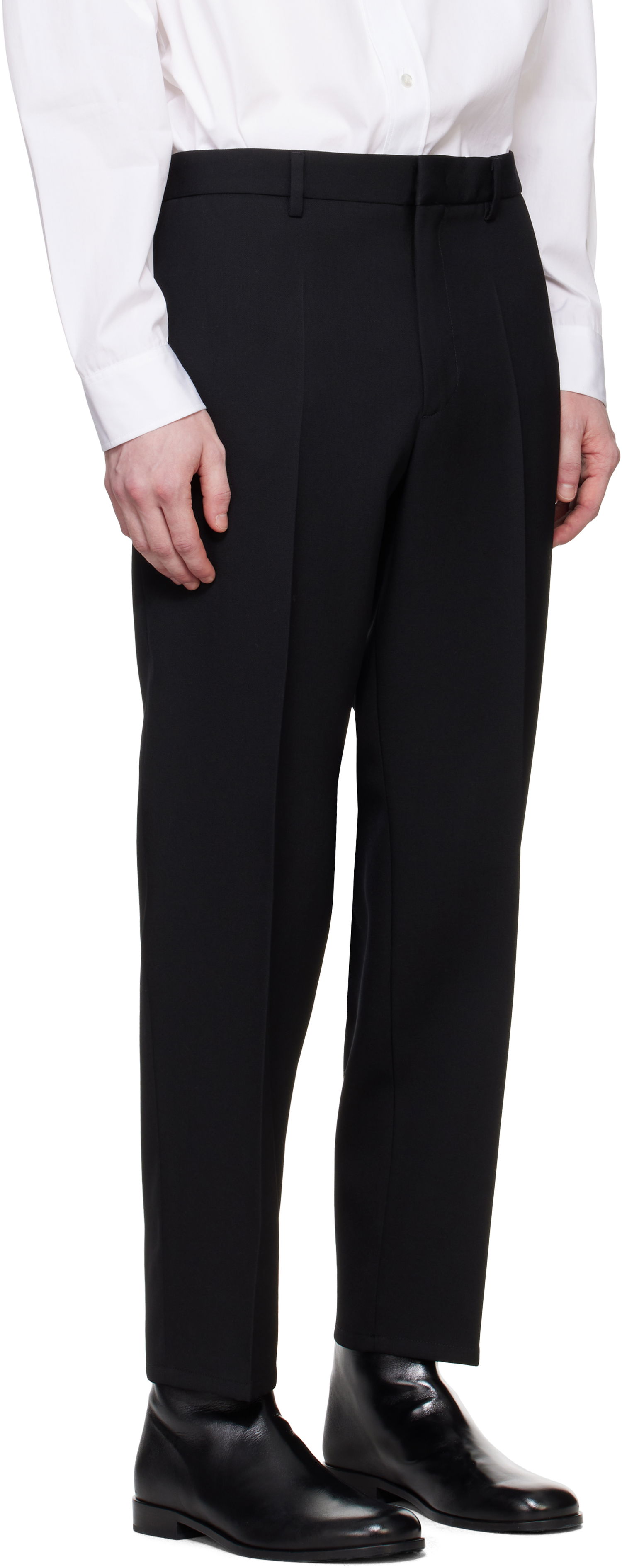 Bukser Jil Sander Jil Sander Tapered Trousers Sort | J21KA0011_J40002, 1