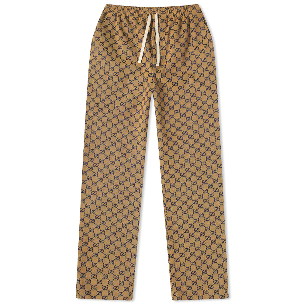 Joggingbukser Gucci GG Jacquard Canvas Track Pant Beige | 658090-Z8AOV-9078, 0