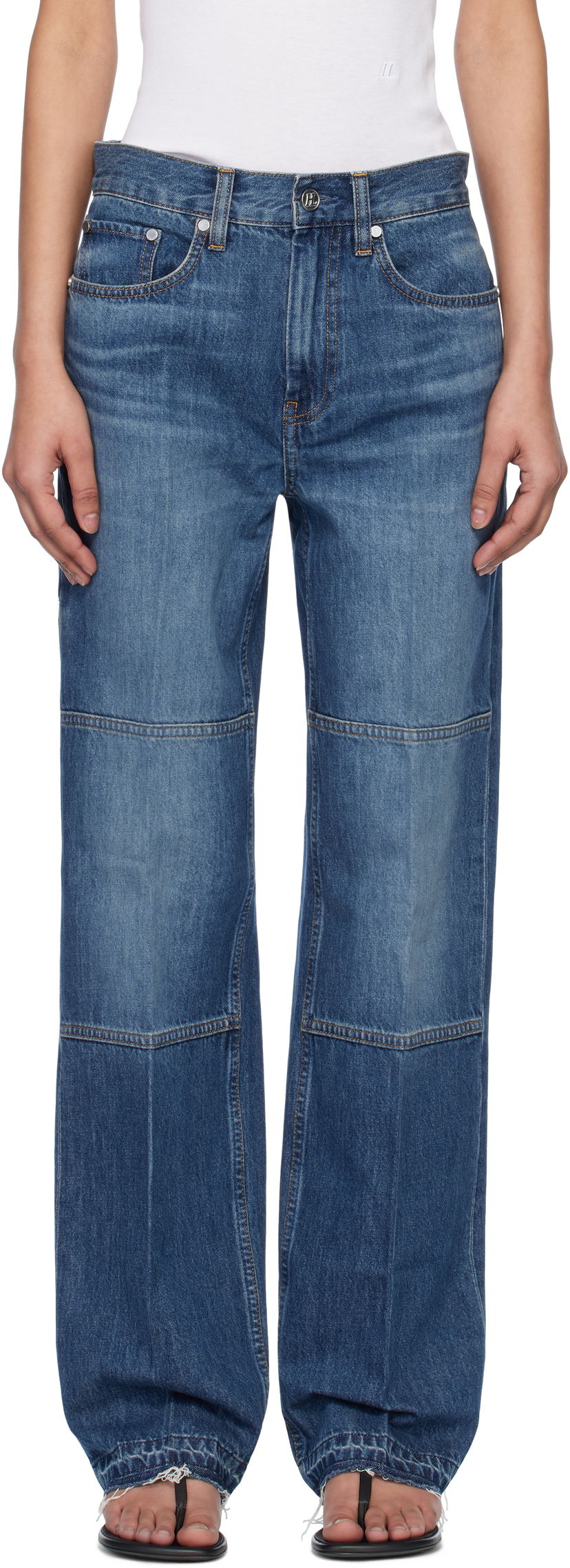 Jeans Helmut Lang Helmut Lang Carpenter Jeans Blå | O10DW203
