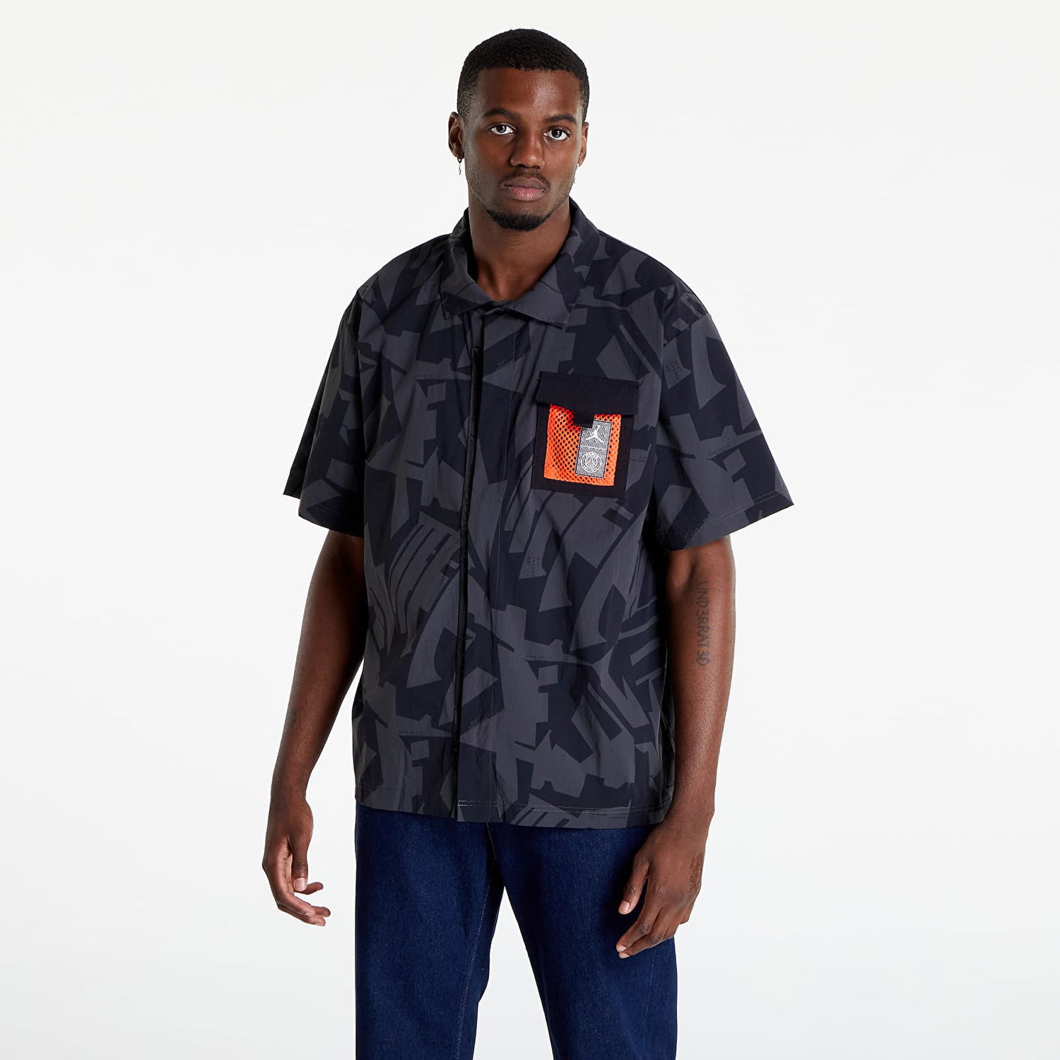 Skjorte Jordan Paris Saint-Germain Statement Shirt Sort | DM3108-010, 1
