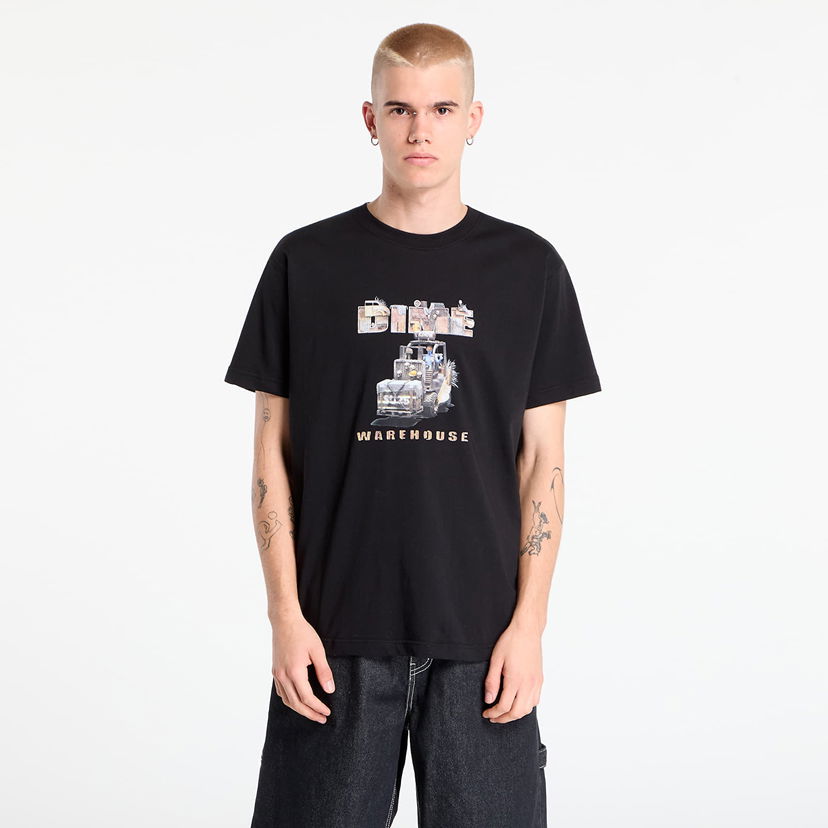 T-shirt Dime Mad Bry T-Shirt Sort | DIMESU2559BLK