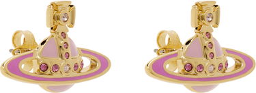 Øreringe Vivienne Westwood Vivienne Westwood Small Neo Bas Relief Earrings Lyserød | 62010039-02R839-, 1